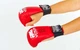 Накладки (перчатки) для карате PU Venum Mitts MA-5855-R красный размер S - изображение 1