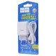 Сетевое зарядное устройство Hoco C73A Glorious + Cable (Micro USB) 2.4A 2USB white - изображение 4