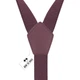 Подтяжки Bow Tie House длинные бордовые узкие Y2 09995L - изображение 4
