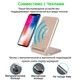 Бездротовий зарядний пристрій OMG Qi Fast Wireless Charging Stand Gold - зображення 6