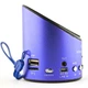Міні портативна MP3 колонка від USB FM A9 Blue - зображення 2