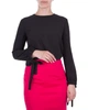 Блуза жіноча EMPORIO ARMANI (3Z2K68-2NWQZ-0999/8) Чорний 46 - изображение 2