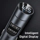 Автомобильный FM-трансмиттер (FM-модулятор) Baseus Energy Column (BS-01) Bluetooth 5.0 MP3 c функцией зарядного устройства 2-USB (3.1А) и вольтметром, серебристый (CCNLZ-0S) - изображение 9