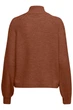 Кофта ONLY HIGHNECK PULLOVER KNT L Коричневый 15210792 Tortoise - изображение 2
