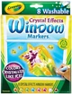 Маркеры Crayola Window Crystal Effects рисунки по стеклу эффект кристаллов 8 цветов - изображение 1