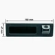 Камера заднього огляду Prime-X TR-10 (BMW 5 F10 F11 F07 F30 F31 F34 X3 F25 BMW 3 Series 5 Series X3) (69036) - изображение 3