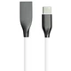 Дата кабель USB 2.0 AM to USB-C 1.0m white PowerPlant (CA910717) - зображення 1