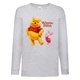 Лонгслив реглан Винни Пух 004 (Winnie Pooh) серый (WP gr 004) 116 см - изображение 1