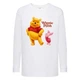 Лонгслив реглан Винни Пух 004 (Winnie Pooh) белый (WP wh 004) 140 см - изображение 1