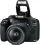 Фотоаппарат Canon EOS 2000D BK 18-55 IS II (2728C008AA) - изображение 2
