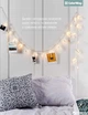 Светодиодная гирлянда ColorWay с прищепками для фото 20 LED/3 м (CW-LCP-20L30B) - изображение 6