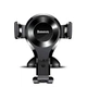 Автодержатель для телефона Baseus Osculum Type Gravity Car Mount Black + Silver (SUYL-XP0S) - изображение 1