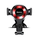 Автодержатель для телефона Baseus Osculum Type Gravity Car Mount Black + Red (SUYL-XP09) - изображение 1