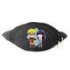 Сумка Бананка на пояс Наруто (Naruto-05) Cappuccino Toys чорна - зображення 1