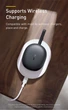Беспроводные Bluetooth наушники Baseus Encok TWS W05 с функцией беспроводной зарядки Qi Черный - изображение 15