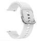 Ремешок для Amazfit BIP | Bip Lite | Bip U / Pro/ Mini | GTS | GTS 2 /3 | Gtr 42mm силиконовый 20мм Белый BeWatch (1012302) - изображение 3