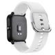 Ремешок для Amazfit BIP | Bip Lite | Bip U / Pro/ Mini | GTS | GTS 2 /3 | Gtr 42mm силиконовый 20мм Белый BeWatch (1012302) - изображение 1