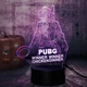 Настільний світильник-нічник ПАБГ 3D MOON LAMP PUBG16 Кольорів (7292) - зображення 2