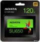 SSD диск ADATA Ultimate SU650 120GB 2.5" SATA III 3D NAND TLC (ASU650SS-120GT-R) - изображение 2