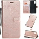 Чохол-книжка з малюнком UniCase Butterfly Pattern для Samsung Galaxy A51 (А515) - Rose Gold - зображення 1