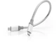 Кабель Verbatim USB-C - USB-C Сріблястий 30 cм (48867) - зображення 2