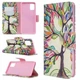 Чохол з малюнком Deexe Color Wallet для Samsung Galaxy A51 (А515) - Colorized Tree - зображення 1