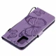Чохол-книжка з малюнком UniCase Butterfly Pattern для Samsung Galaxy A51 (А515) - Purple - зображення 7