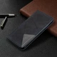 Чехол-книжка с кармашками UniCase Geometric Pattern для Xiaomi Redmi Note 8T - Black - изображение 8