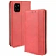 Чехол-книжка Deexe Retro Style для Samsung Galaxy Note 10 Lite (N770) - Red - изображение 1