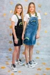 Сарафан A-yugi Jeans 152 см Черный (2125000705378) - изображение 5