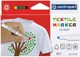 Набір спеціальних маркерів для текстилю Centropen Textile 1.8 мм 6 шт. (8595013625101) - зображення 1