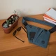 Мужская сумка-кобура cross body Golf 8888 синяя - изображение 7