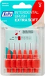 Набор щеток для межзубных промежутков TePe Extra Soft 0.5 мм 6 шт (122635) (7317400013145) - изображение 1