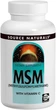 МСМ + Витамин C Source Naturals MSM 1000 мг 60 таблеток (21078012887) - изображение 1