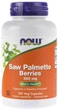 Дієтична добавка NOW Foods Saw Palmetto Berries 550 мг 100 веганських капсул (733739047472) - зображення 1