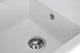 Кухонная мойка гранит GRANADO Alicante White GR2405 + сифон одинарный для кухонной мойки Nova с эксцентриком - изображение 2