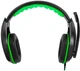Ігрові навушники Gemix X-350 Black-green - зображення 3