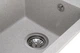 Кухонная мойка гранит GRANADO Cadiz Gris GR2308 + сифон одинарный для кухонной мойки Nova - изображение 4