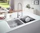 Кухонная мойка GROHE Sink K800 1024x560 31585SD0 на 2 чаши - изображение 2