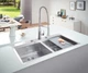 Кухонная мойка GROHE Sink K800 1024x560 31585SD0 на 2 чаши - изображение 7