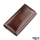 Кошелек женский стильный для купюр и карточек ST Leather 18424 (S6001A) из натуральной кожи Коричневый - изображение 1