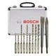 Набор сверл и зубил Professional SDS-plus, кейс, 11шт Bosch (2000003403820) - изображение 2