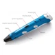 3D-ручка MYRIWELL RP100A Blue + 9 метров ABS пластика и Трафареты - изображение 4