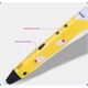 3D-ручка MYRIWELL RP100A Yellow + 9 метров ABS пластика и Трафареты - изображение 7