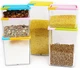 Набор прямоугольных контейнеров Supretto для сыпучих продуктов 6 шт (4942) - изображение 3