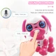 Интерактивная развивающая игрушка собачка повторюшка UTM "Умный щенок" собака робот сенсорная с мелодиями и световыми эффектами (малиновый) 128837225ZYJH135 - изображение 7