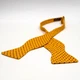 Краватка-метелик Krago Dark Yelow Dots 34-45 см жовтий - зображення 2