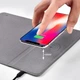 Ігрова поверхня COTEetCI Wireless Charger And Mouse Pad Grey (CS5186-GY) з бездротовою зарядкою QI - зображення 6