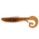 Съедобный силикон Angry Baits Твистер Fishy Worm 2" Olive 10 шт - изображение 2