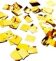 Конфетти, метафан "Gold", Испания, вес - 50 г, размер - 8мм, цвет -золото - изображение 1